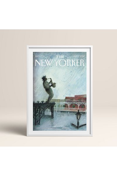 HOMEPACK Set de pictură înrămată din 3 piese Pictură poster din seria New Yorker HPN163