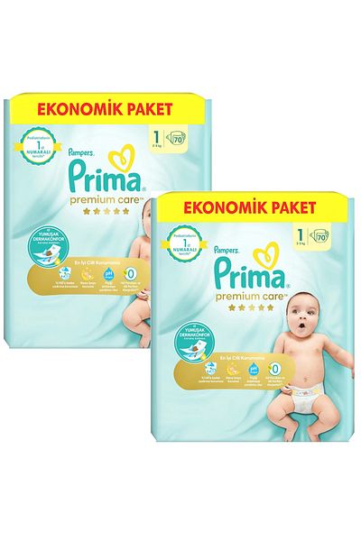 Prima Premium Care Dermakonfor Size 1 140 Pieces