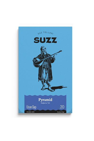 SUZZ سلك ربط ذو مقبض طويل من الهرم