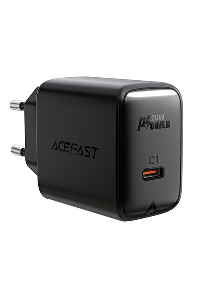 Acefast Duvar Şarj Cihazı PD3.0 20W Type-C Çıkışlı Şarj Başlığı Tabletă Telef...