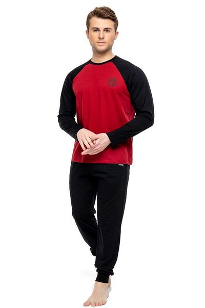 Mod Collection Cotton Crew Neck Men's Pajama Set