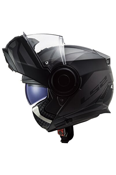 LS2 Scope Çene Açılır Kask Axıs Mat Siyah-tıtanıum