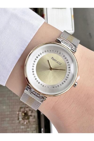 Ferrucci  Kadın Hasır Kordon Kol Saatİ