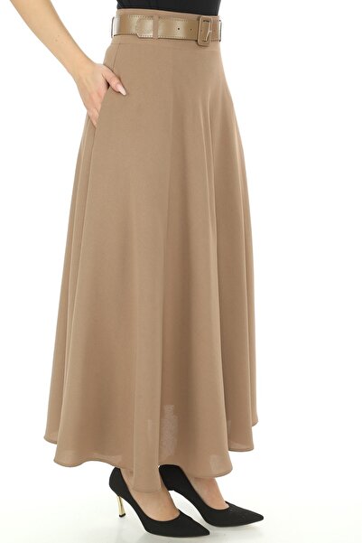 SORALLİNE Γυναικεία φούστα Flared 779 ETAMIN ΣΧΕΔΙΟ ΦΟΥΣΤΑ ΡΕΒΙΘΙ ΧΡΩΜΑ SPOTLIGHT