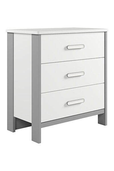 Meltem Smart Cozy Gri Çocuk Odası Şifonyer