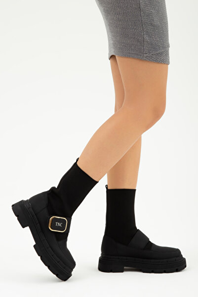 Tamer Tanca Kadın Hakiki Deri Casual Bot 829 04 Bn Bot Sk22/23