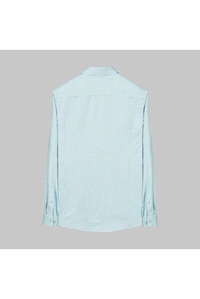 Sarar GOIAS KARELİ YEŞİL GÖMLEK-Yeşil - XXL