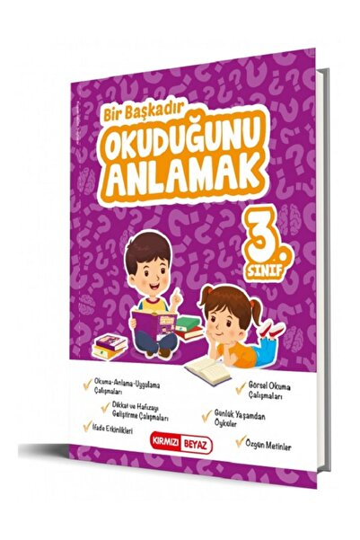 Kırmızı Beyaz Yayınları Kırmızı Beyaz 3.Sınıf Bir Başkadır Okuduğunu Anlamak