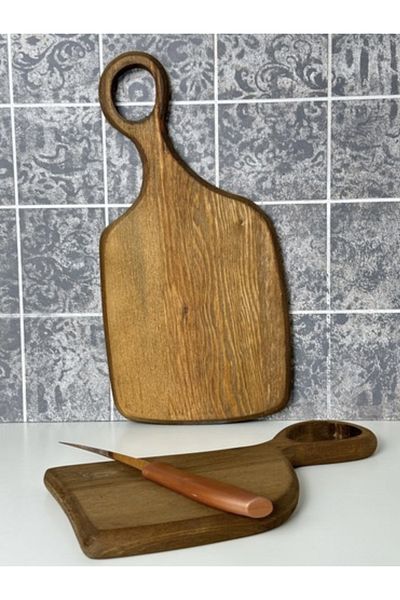 Pembelia Life 2-Piece Wooden Cutting Chopping Presentation Board