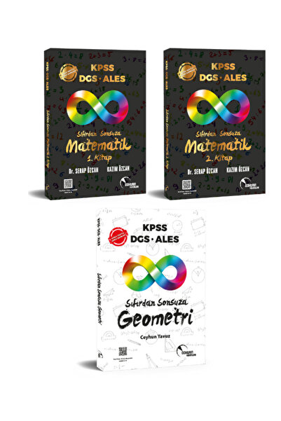 Doktrin Yayınları KPSS DGS ALES Sıfırdan Sonsuza Matematik 1-2 ve Geometri (3...