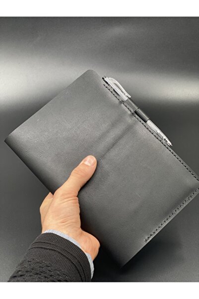MAT Deri A5 Not Defteri Organizer Hakiki Deri Defter Kabı El Yapımı ( Defter ...