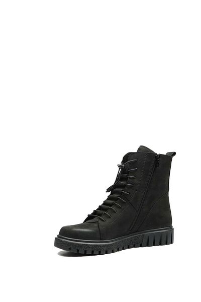 Hammer Jack 102 17945 Μαύρες ανδρικές μπότες Nubuck