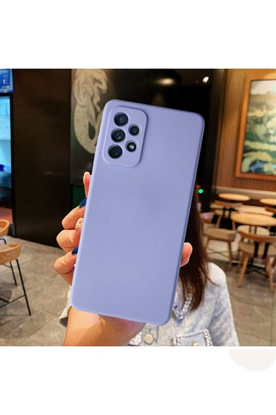 Molly جراب سيليكون مخملي متوافق مع هاتف Galaxy A52