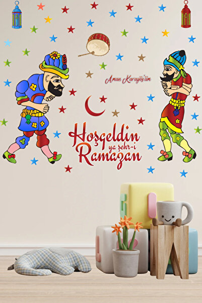 Echo Home Welcome Ya City-i Ramadan Ramadan Bear Special Hazivat Karagöz Stic...