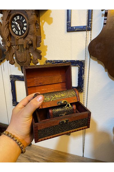 AYAL AHŞAP 3 Wooden Jewelry Boxes