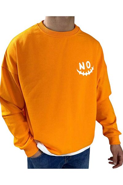 BENROMA ΟΧΙ ΕΚΤΥΠΩΜΕΝΟ UNISEX SWEAT