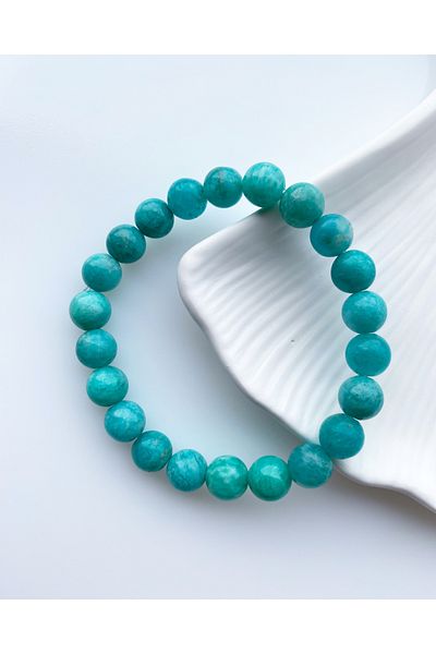 Luzzylike Amazonite Natural Stone Bracelet 8mm