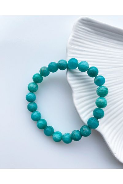 Luzzylike Amazonite Natural Stone Bracelet 8mm