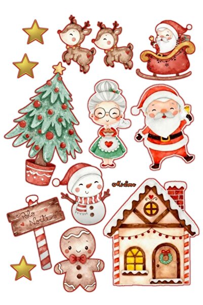 my party box Yenilebilir Yılbaşı Pasta Resim Baskısı