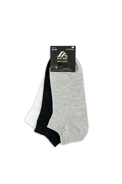 Skadi Mons Ankle 3 Pack Unisex Κάλτσες