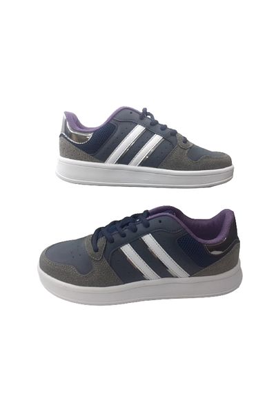 Best Of Women's Navy Blue Purple Ultra Light Orthopedic Sole Walking Shoes
