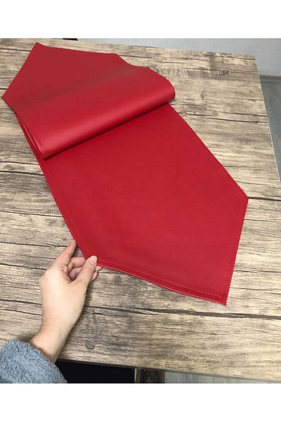 turkanlarhome Decorative Leather Runner 115x33 Cm