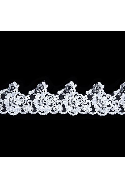 Nazarone French Lace D-1480 13.5 Mt-white