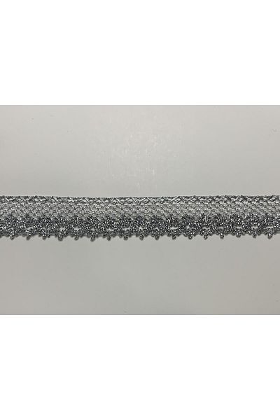 Nazarone Silver Colored Glitter Mortar 16.4 Mt F-91