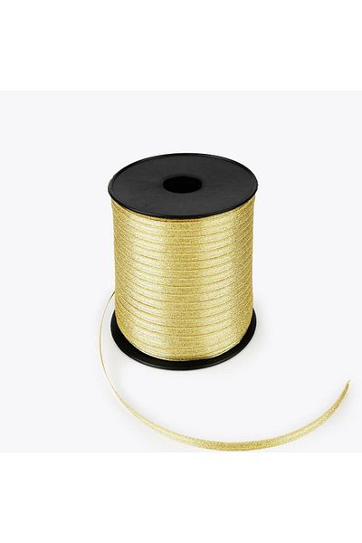 Nazarone Κορδέλα Glitter 6mm-500mt -χρυσό