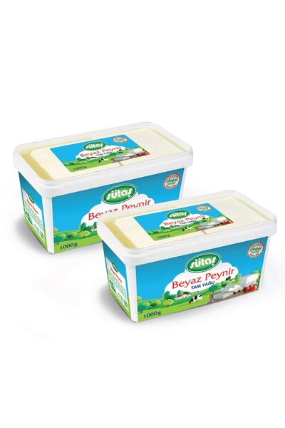 Sütaş Beyaz Peynir 1000 g x 2 adet