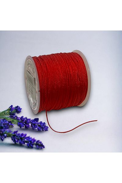 Nazarone PARACHUTE STRING 0,8MM-50MT RED