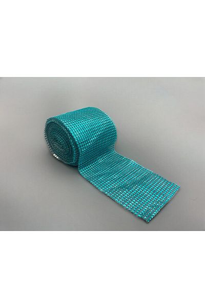 Nazarone Stress Stone 24 Row Silver 9m-turquoise