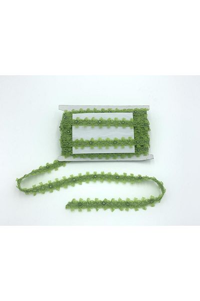 Nazarone Organza Sequin Lace 7223 20m-green