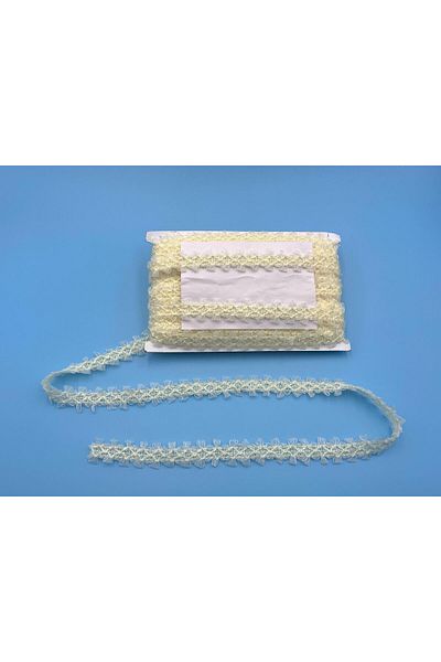 Nazarone Organza Sequin Lace 7223 20m-cream