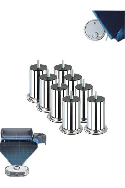 Bestekar 12 cm Baza Ayağı Koltuk Ayağı Kanepe Ayağı 3/8 Civatalı (kalın Diş) ...