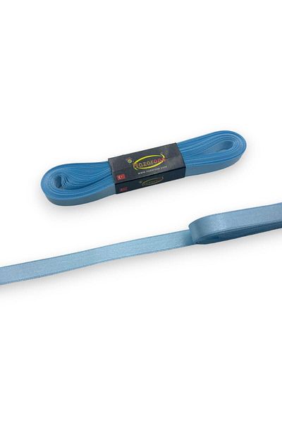 Nazarone Σατέν Κορδέλα 1cm-10mt-μπλε(1206)