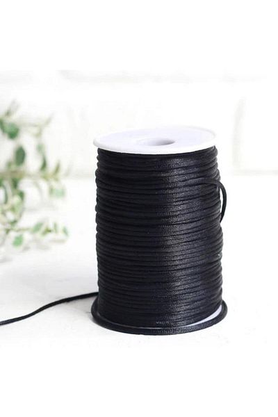 Nazarone FLASH ROPE (BITTER TAIL) 2MM-91MT-BLACK
