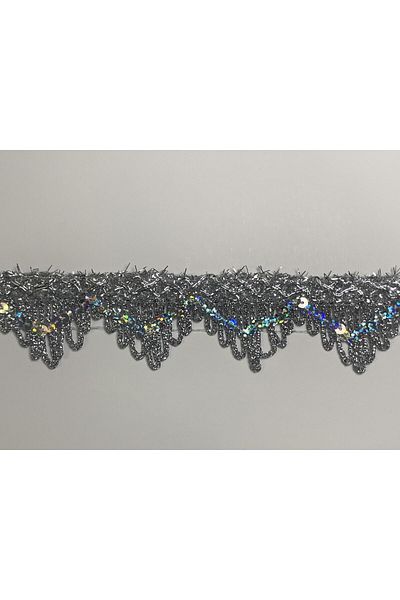 Nazarone Silver Colored Glitter Mortar 20 Mt 4782