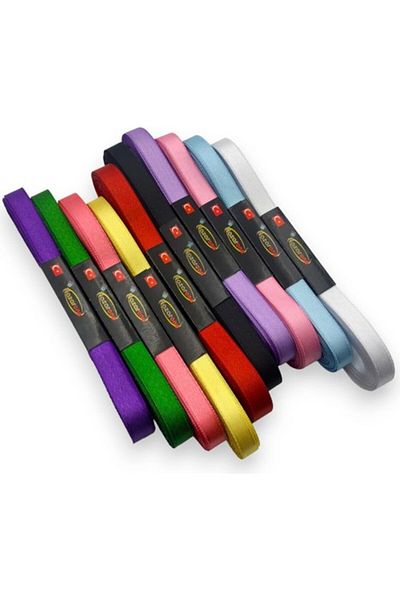 Nazarone ΣΕΤ ΣΑΤΕΝ ΚΟΡΔΕΛΑ 1CM/10MT 10 ΤΕΜΑΧΙΑ (ΣΕΤ 1)