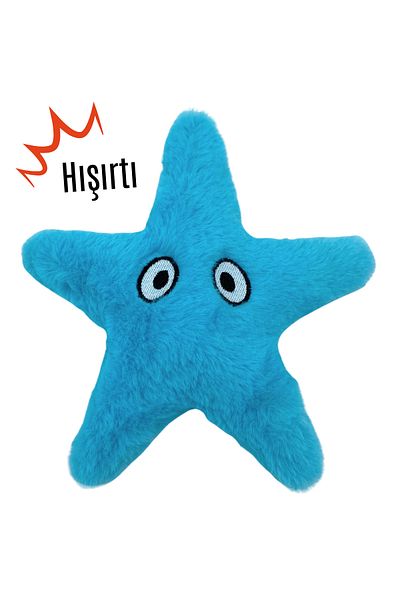 Havhav Plush Starfish Rustle Sound Dog Toy Dog Sleeping Companion Safe Dog Toys