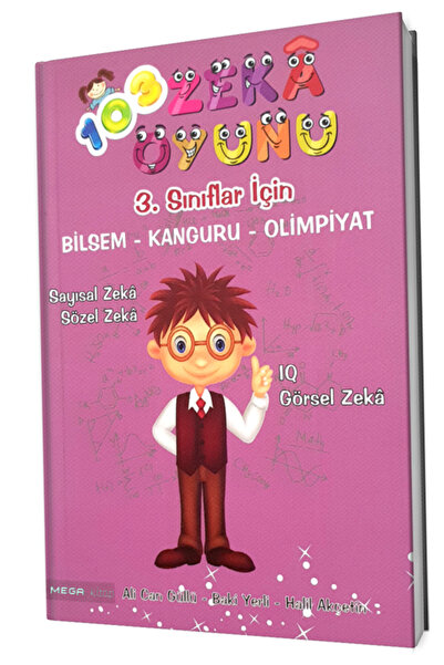 Altın Nokta Yayınevi 3. Sınıf 103 Zeka Oyunu Bilsem - Kanguru - Olimpiyat Kit...