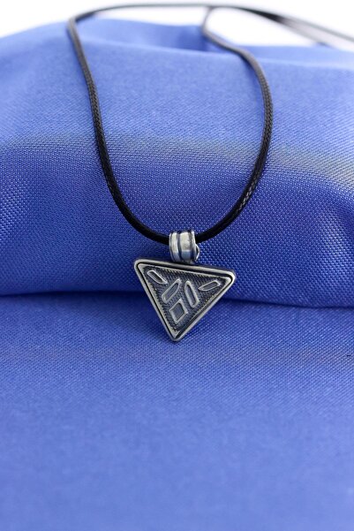 Sahra Gümüş ALLAH C.C Işlemeli Cevşen Erkek Gümüş Kolye