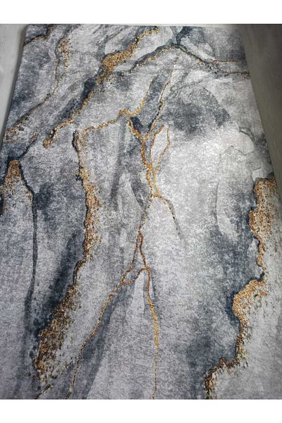 ESPİCAL HOME Elastic Carpet Cover Made of Soft Velvet Fabric