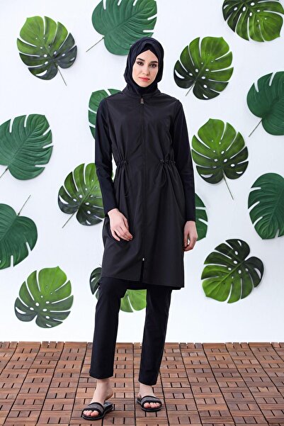 Moodbasic Basic Black Swimsuit