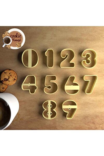 CookieKonsept مجموعة أرقام قالب الكعكة