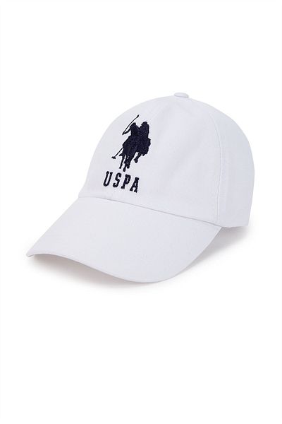 U.S. Polo Assn. Λευκό ανδρικό καπέλο