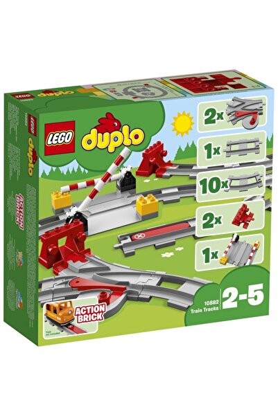 LEGO Duplo 10882 Tren Rayları Orijinal Lisanslı Ürün