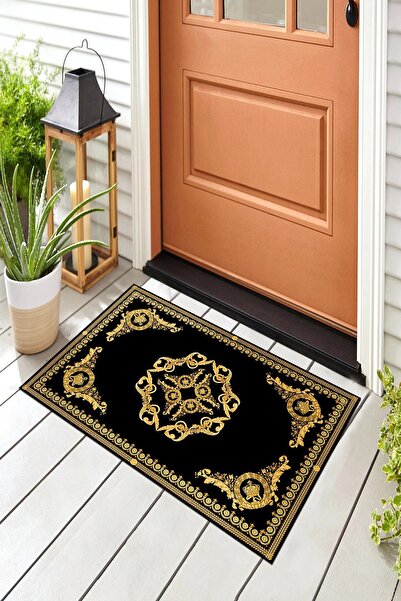 Evsebu Pienso Home Kraliyet Dekoratif Kapı Önü Paspası