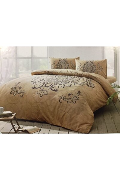 Taç Blanda Gold Çift Kişilik Ranforce Nevresim Takımı