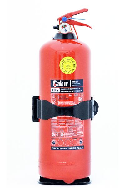 ÇAKIR 2 KG Yangın Söndürme Tüpü - Kuru Kimyevi Tozlu ABC